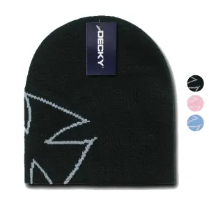 1 Dozen Chopper Iron Cross Logo Beanies Caps Hats Knit Ski Skull Warm Wholesale Bulk