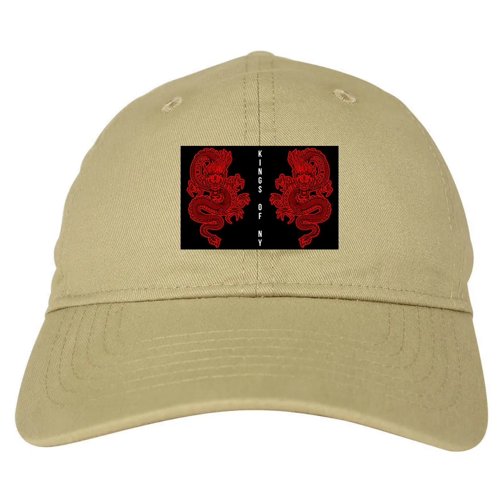 2 Chinese Dragon Dad Hat