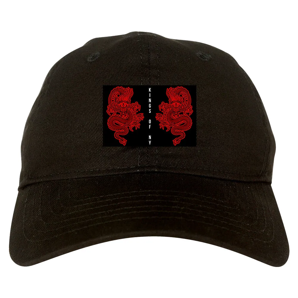 2 Chinese Dragon Dad Hat