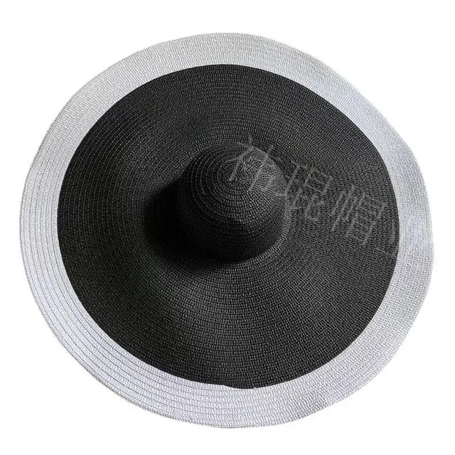 70cm Oversized Wide Brim Sun Hat Travel Large
