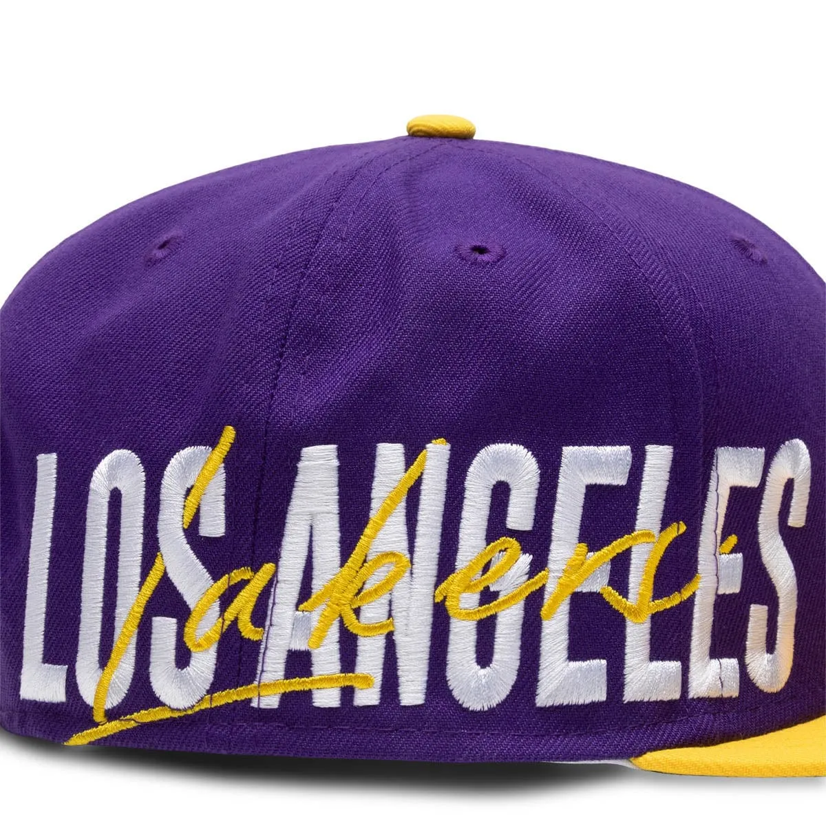 9FIFTY LOS ANGELES LAKERS SIDE FONT SNAPBACK CAP