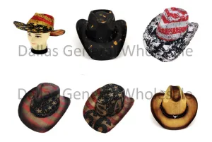 Adults Fashion Straw Cowboy Hats Wholesale
