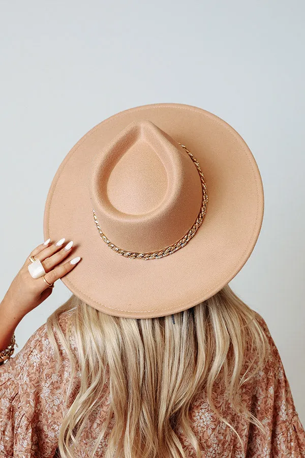 All Brand New Fedora In Iced Latte