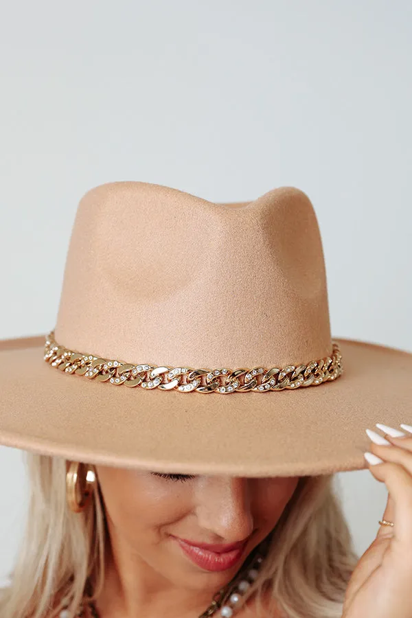 All Brand New Fedora In Iced Latte