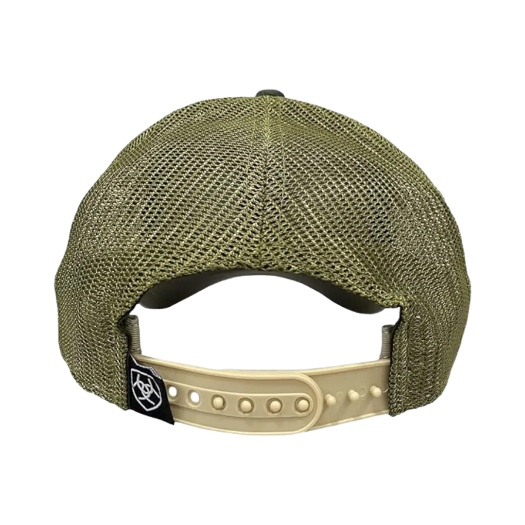 Ariat M&F Camo Cork Patch US Flag Cap