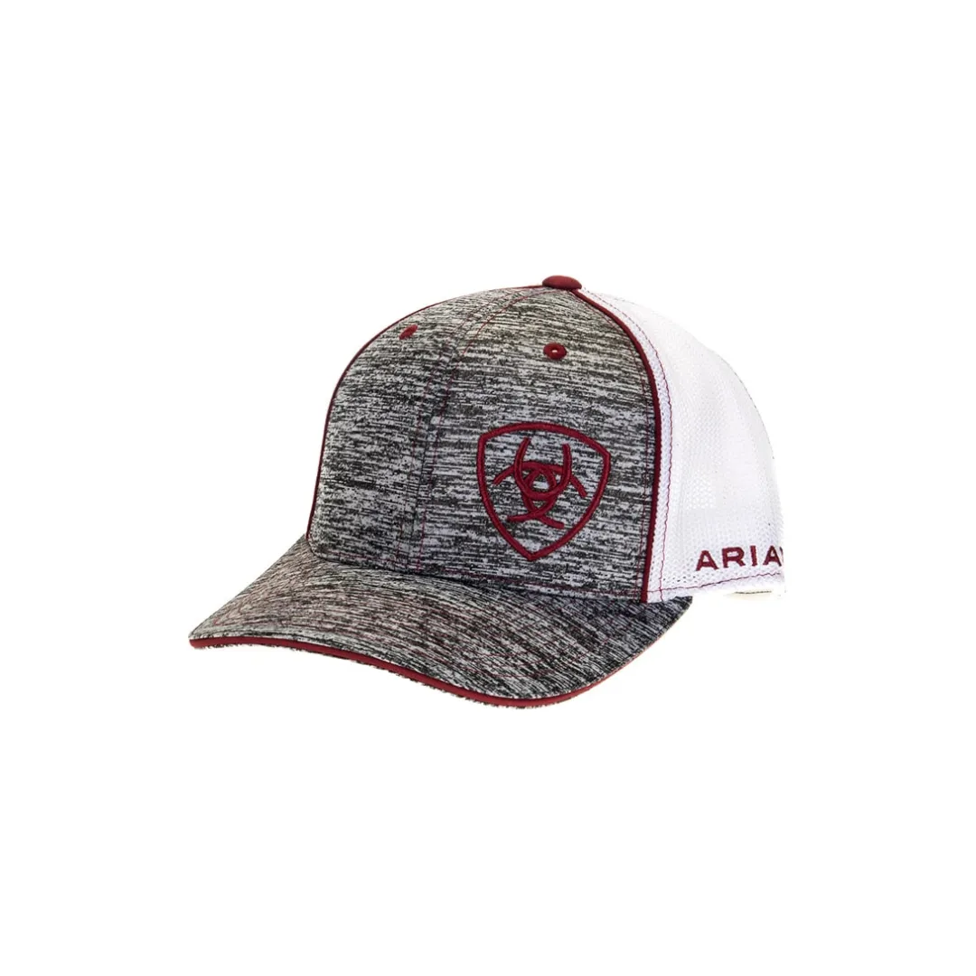 Ariat M&F Flex Fit Grey Mesh Cap