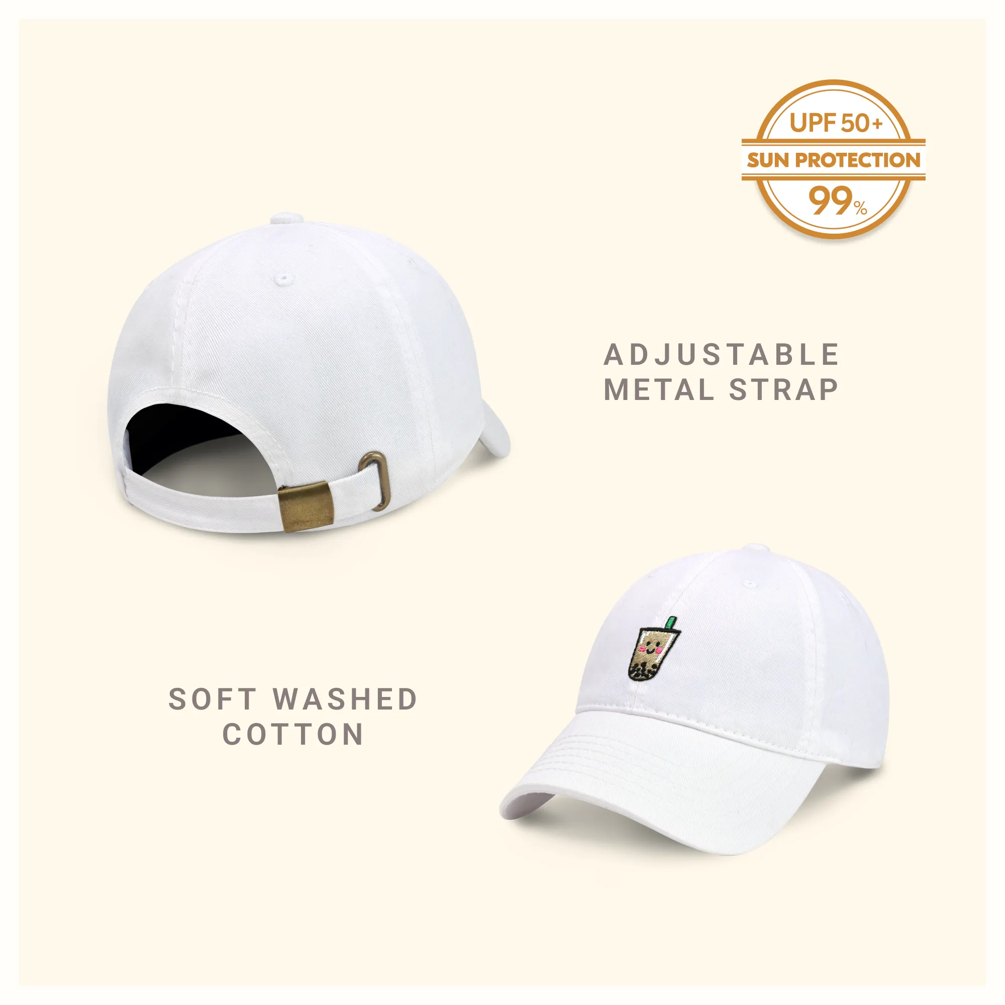 Boba Tea Baseball Cap