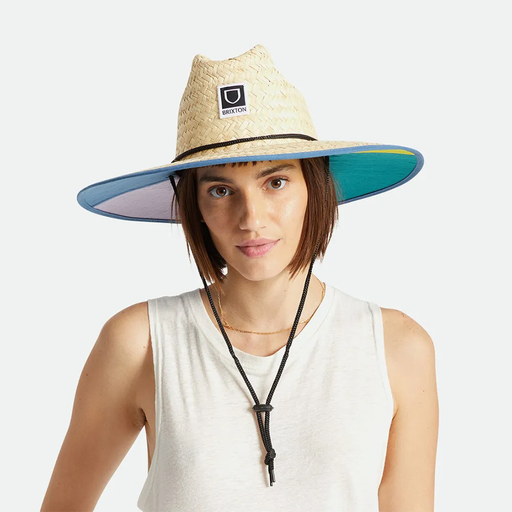 Brixton Hats Beta Straw Lifeguard Hat - Tan