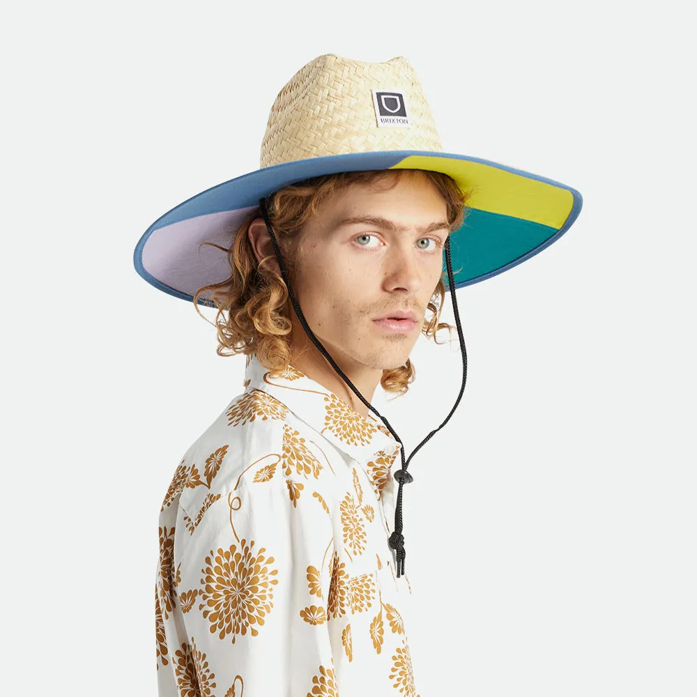 Brixton Hats Beta Straw Lifeguard Hat - Tan
