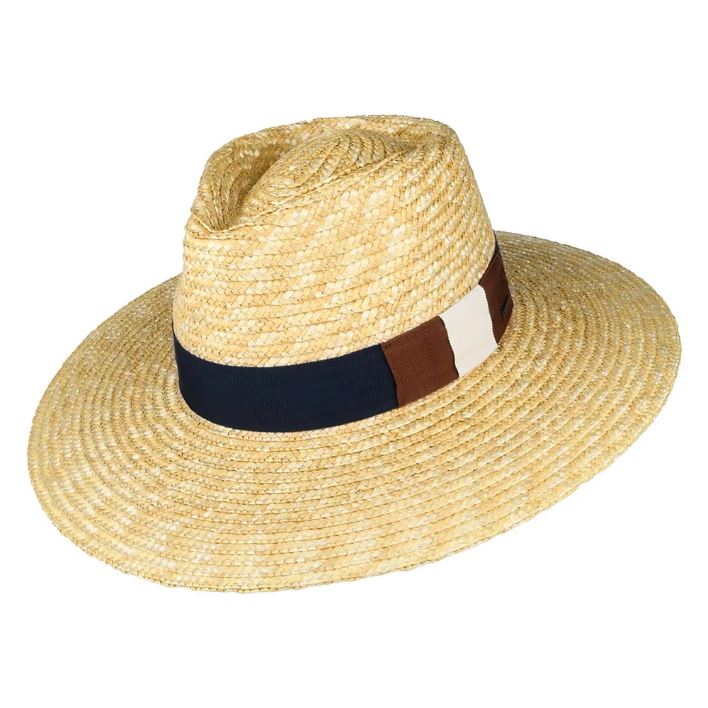 Brixton Hats Joanna Straw Sun Hat - Honey