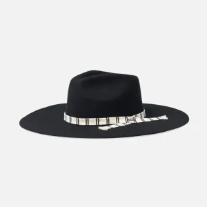 Brixton | Leigh Felt Fedora | Black
