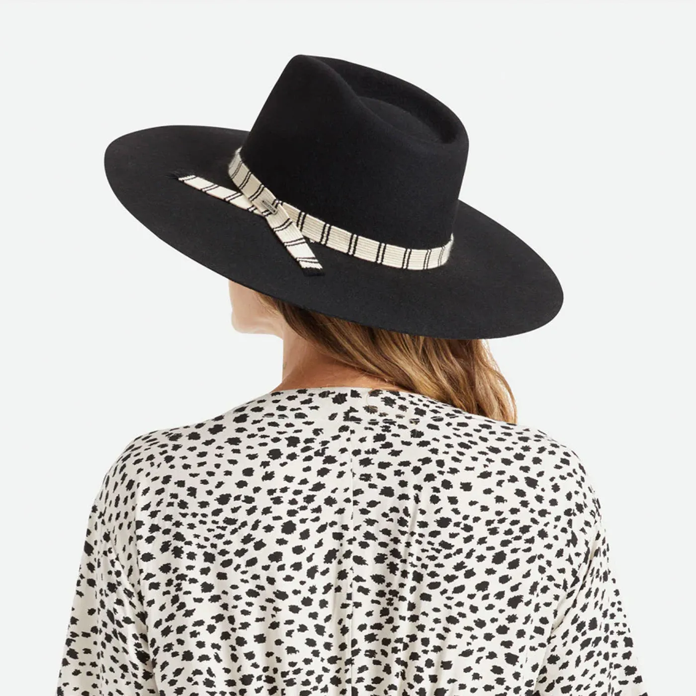 Brixton | Leigh Felt Fedora | Black