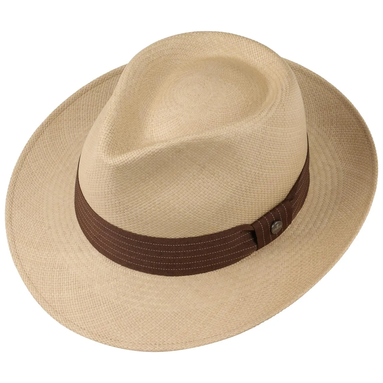 Brown Rockfall Panama Hat by Lierys