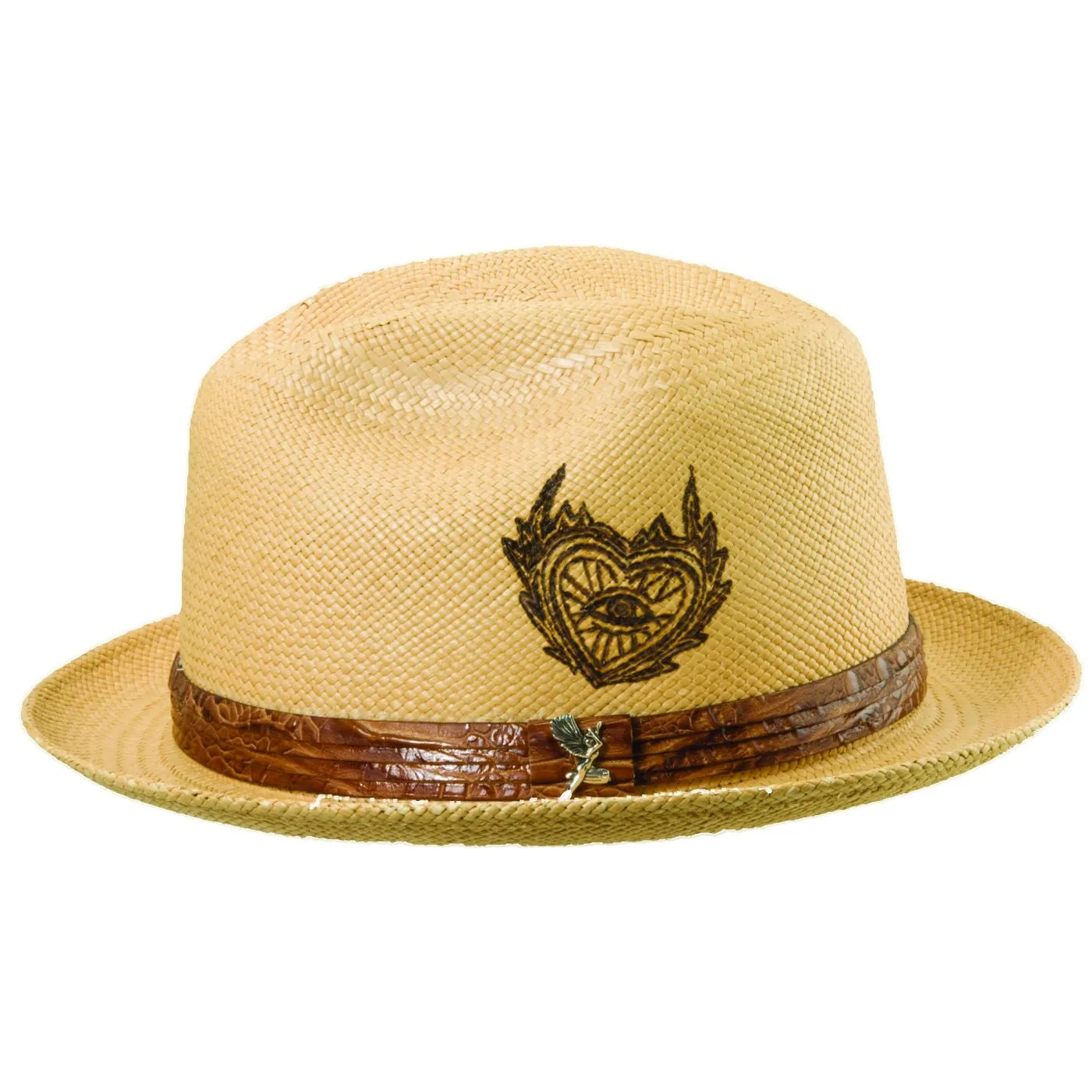 Carlos Santana Sacred Fire Straw Fedora