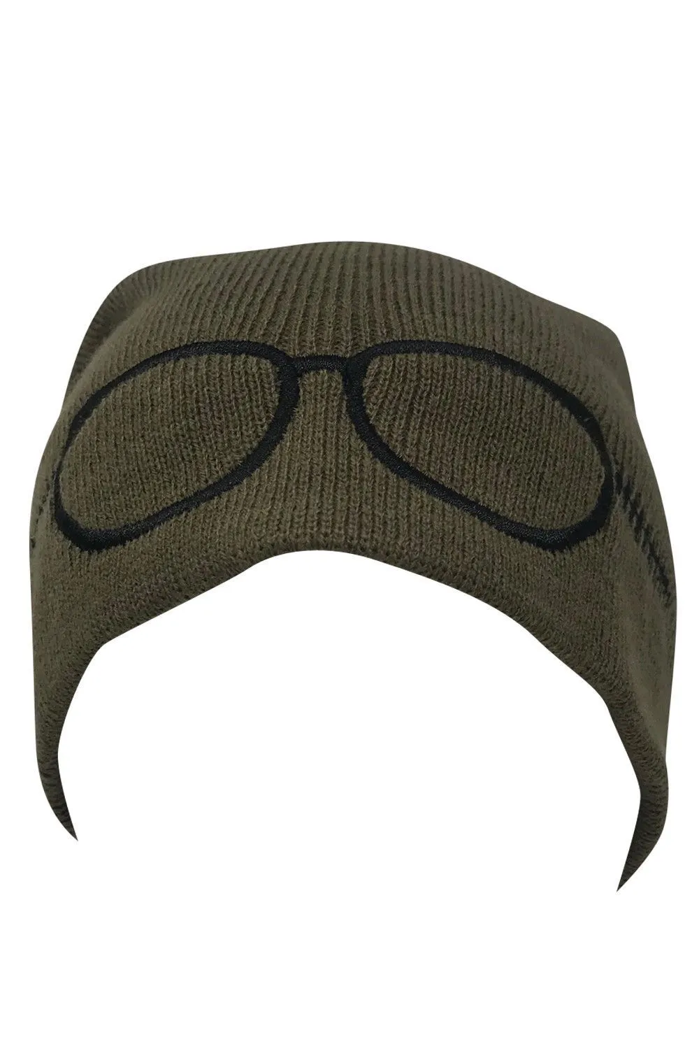 Casaba Warm Winter Beanies Glasses Embroidery Toboggans Caps Hats for Men Women