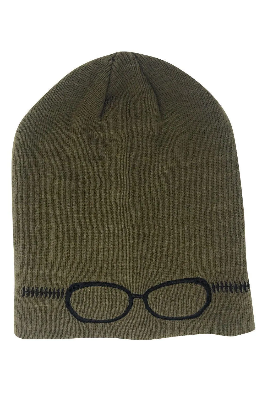 Casaba Warm Winter Beanies Glasses Embroidery Toboggans Caps Hats for Men Women