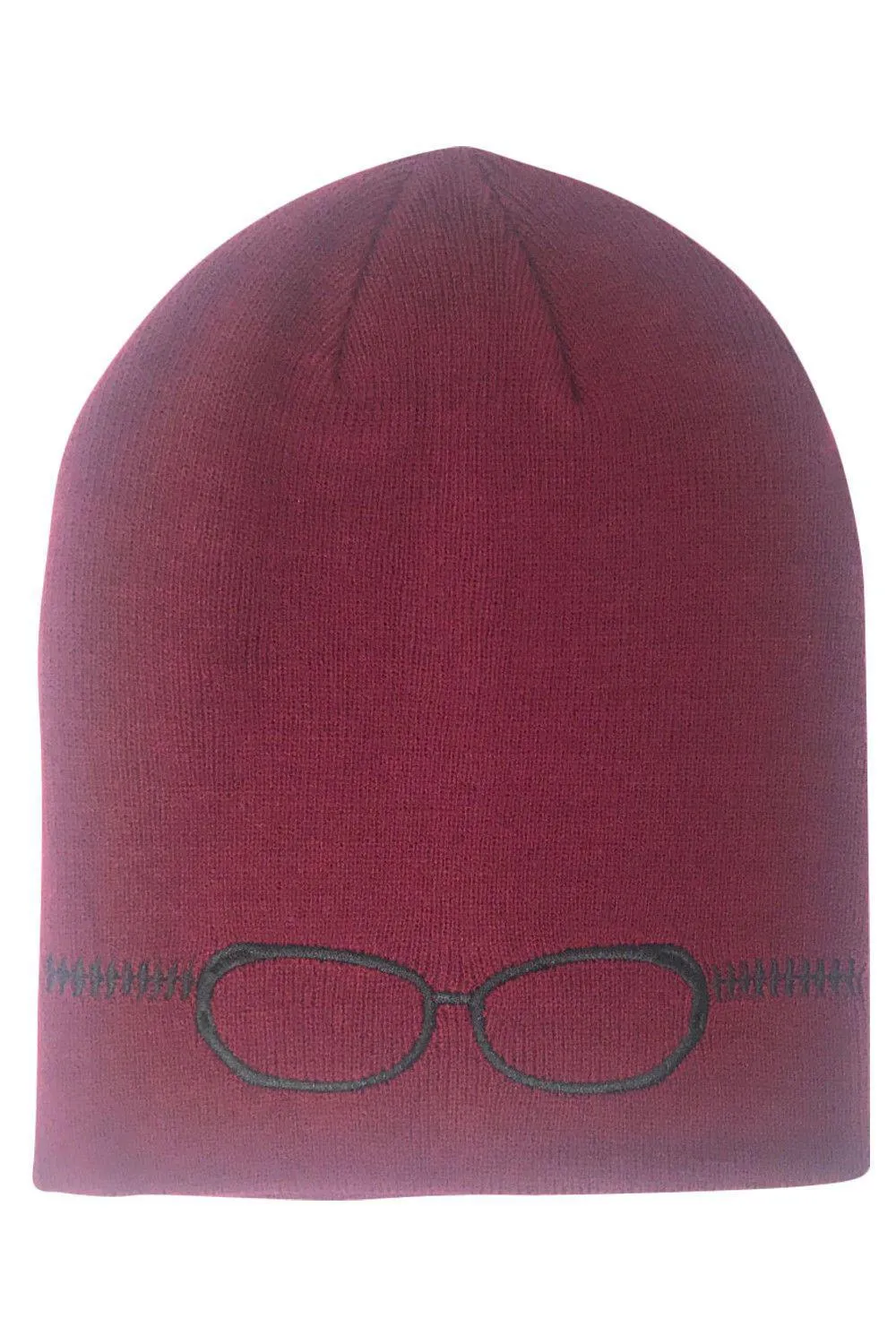 Casaba Warm Winter Beanies Glasses Embroidery Toboggans Caps Hats for Men Women