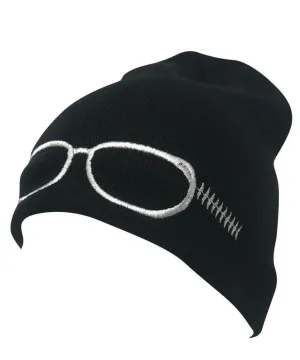 Casaba Warm Winter Beanies Glasses Embroidery Toboggans Caps Hats for Men Women