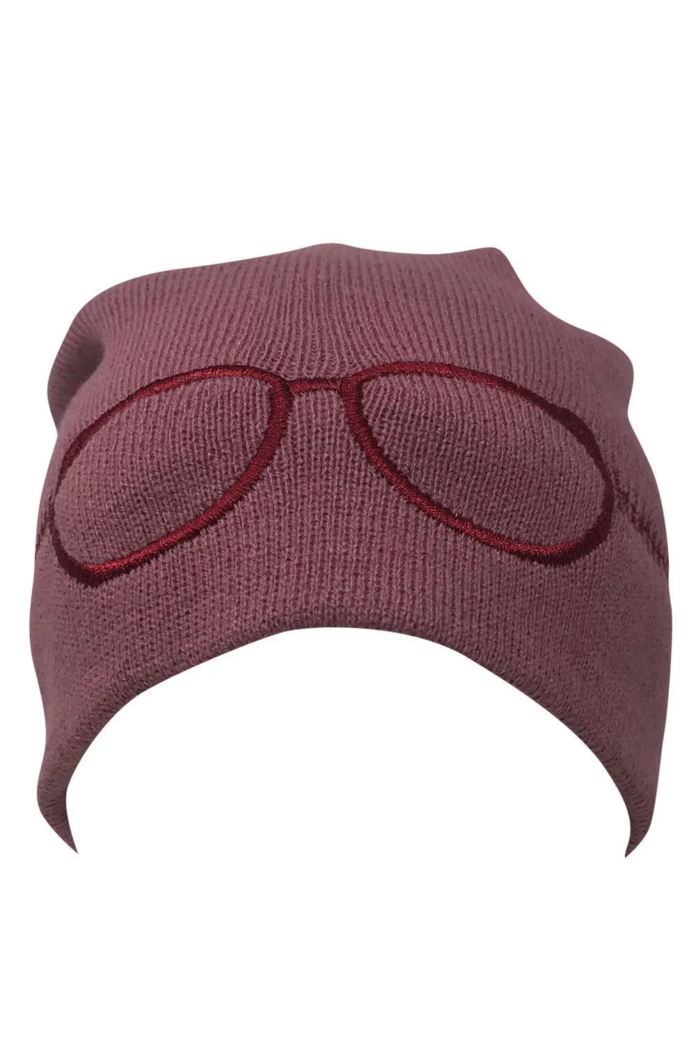 Casaba Warm Winter Beanies Glasses Embroidery Toboggans Caps Hats for Men Women