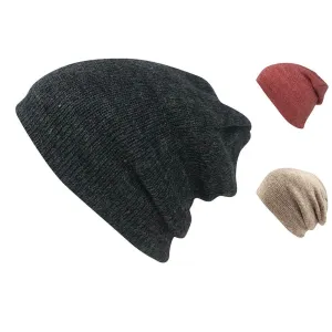 Casaba Winter Double Layer Beanies Toboggan Washed Skull Caps Hats for Men Women