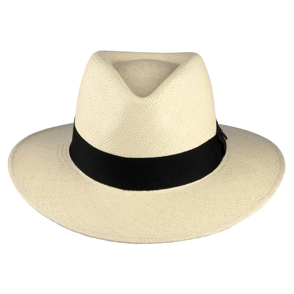 City Sport Panama Safari Fedora Hat - Natural