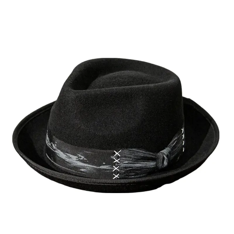 Collins Ribbon Wool Fedora Hat