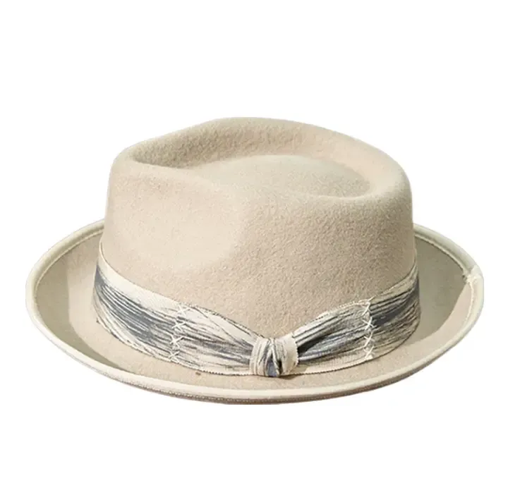 Collins Ribbon Wool Fedora Hat