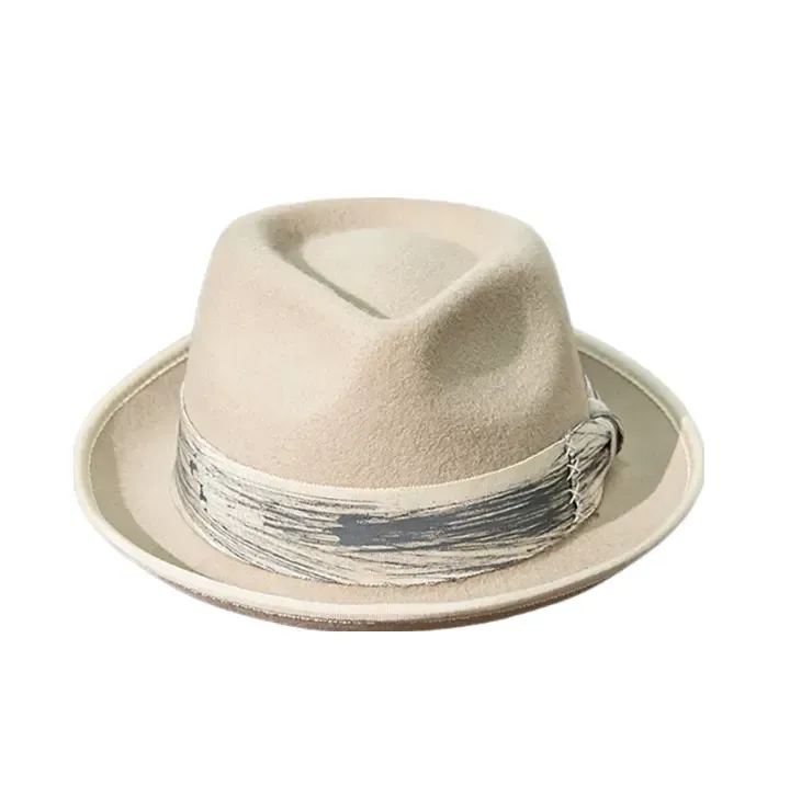Collins Ribbon Wool Fedora Hat