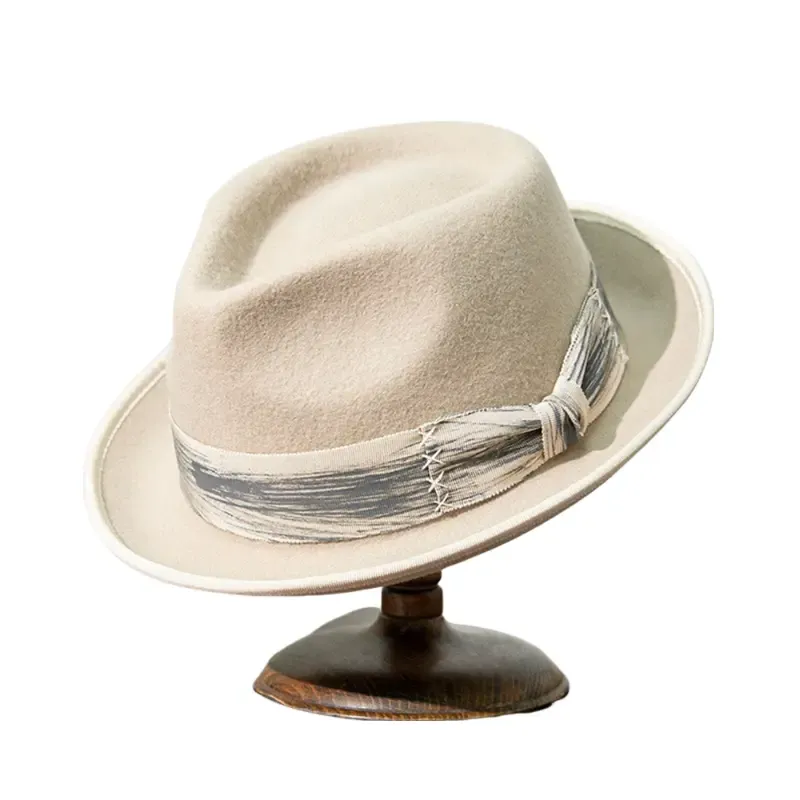 Collins Ribbon Wool Fedora Hat
