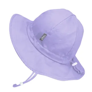 Cotton Floppy Sun Hat, 50  UPF, Adjustable – Lavender