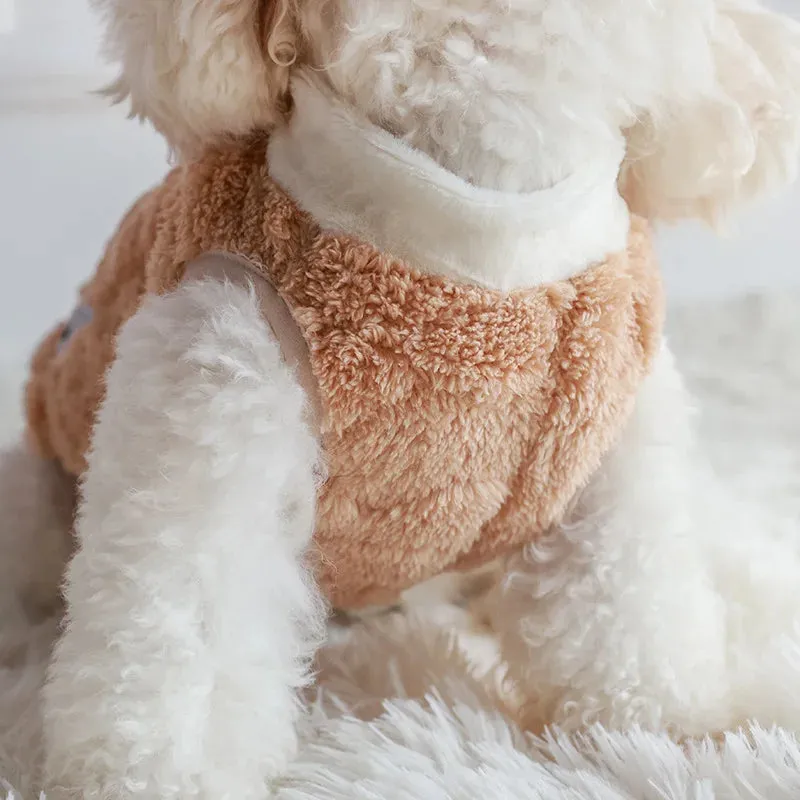 Cozy Fleece Pet Coat for Small to Medium Dogs and Cats