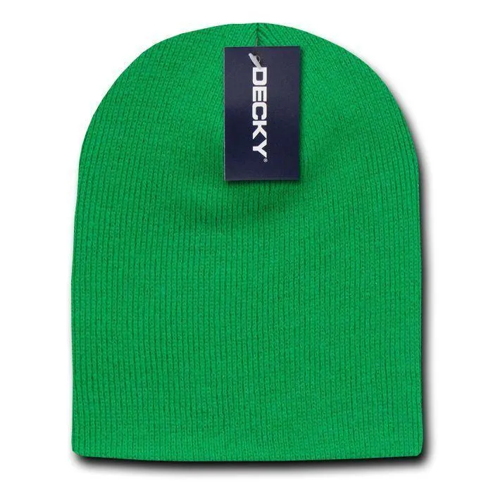 Decky Winter Warm Beanies Short Knitted Skull Ski Caps Hats Unisex