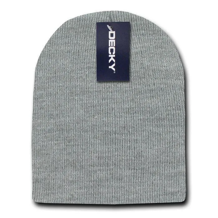 Decky Winter Warm Beanies Short Knitted Skull Ski Caps Hats Unisex