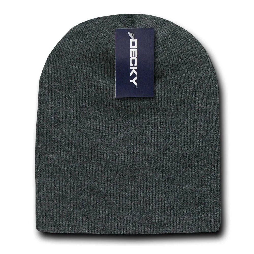 Decky Winter Warm Beanies Short Knitted Skull Ski Caps Hats Unisex