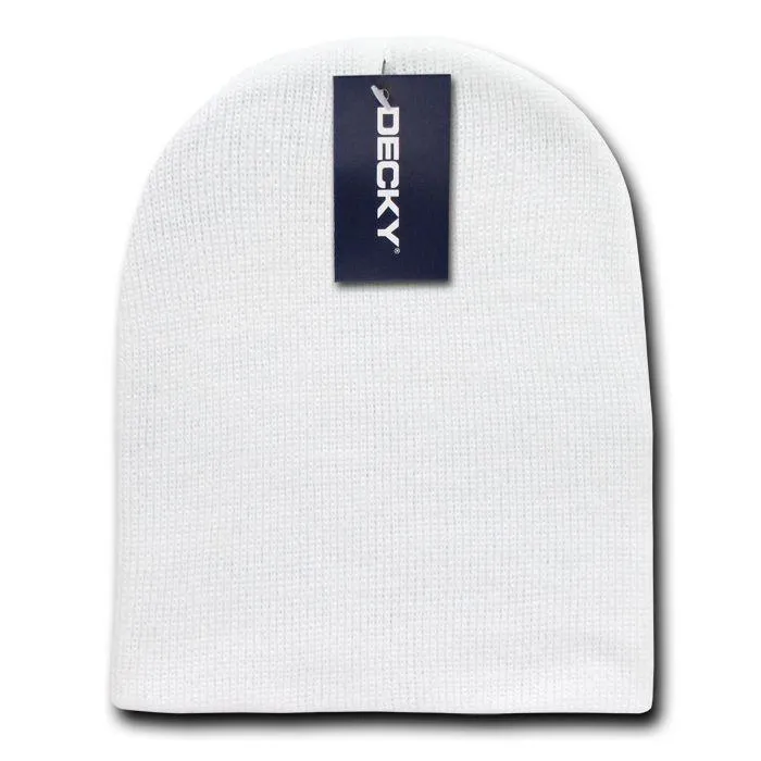 Decky Winter Warm Beanies Short Knitted Skull Ski Caps Hats Unisex