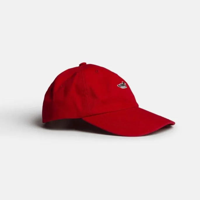 Duck Patch Cap (Plain Red)