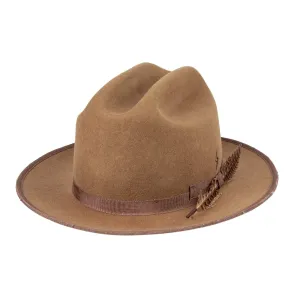 Duke - Distressed Vintage Western Fedora
