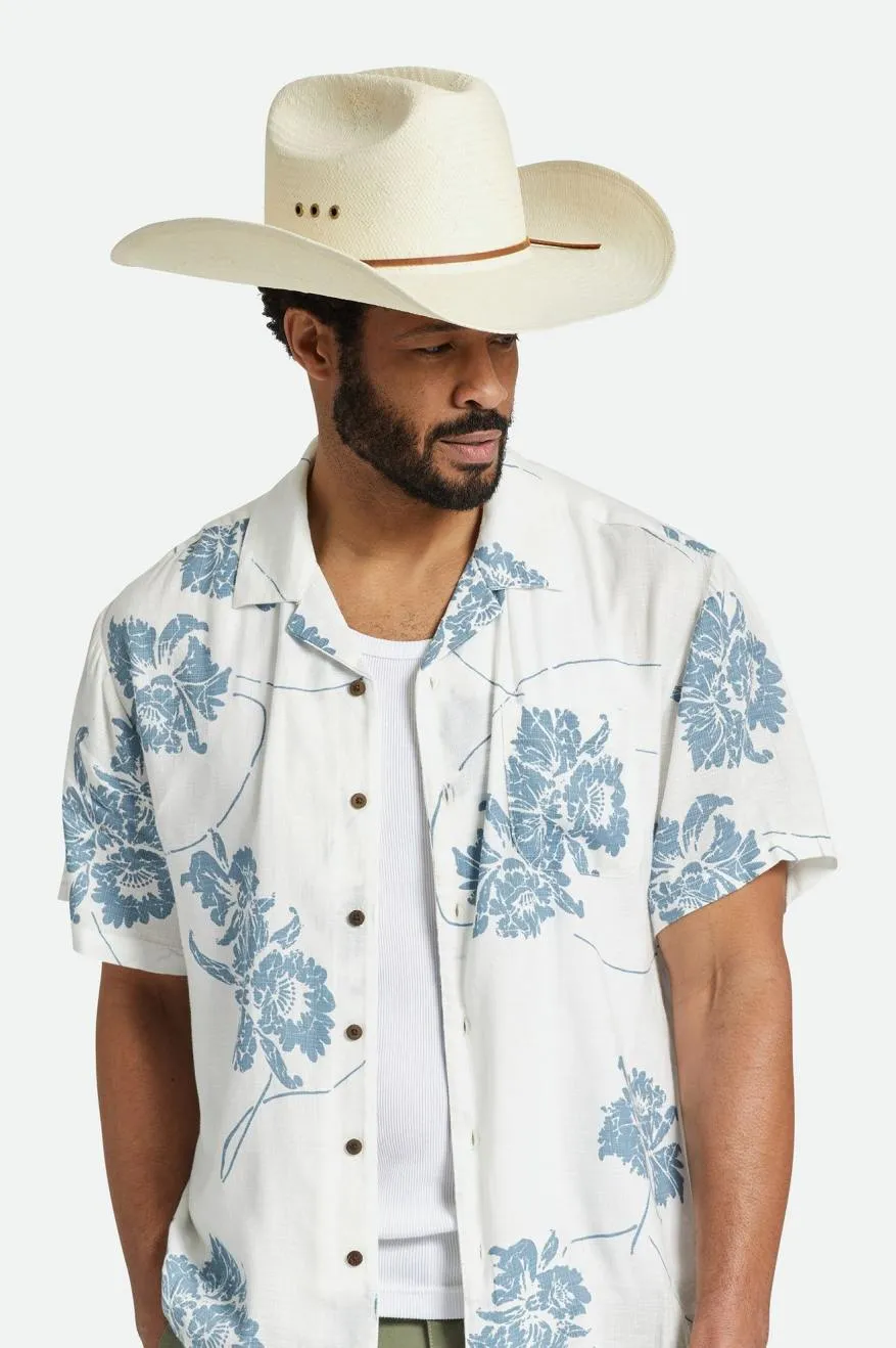 El Paso Straw Reserve Cowboy Hat - Off White