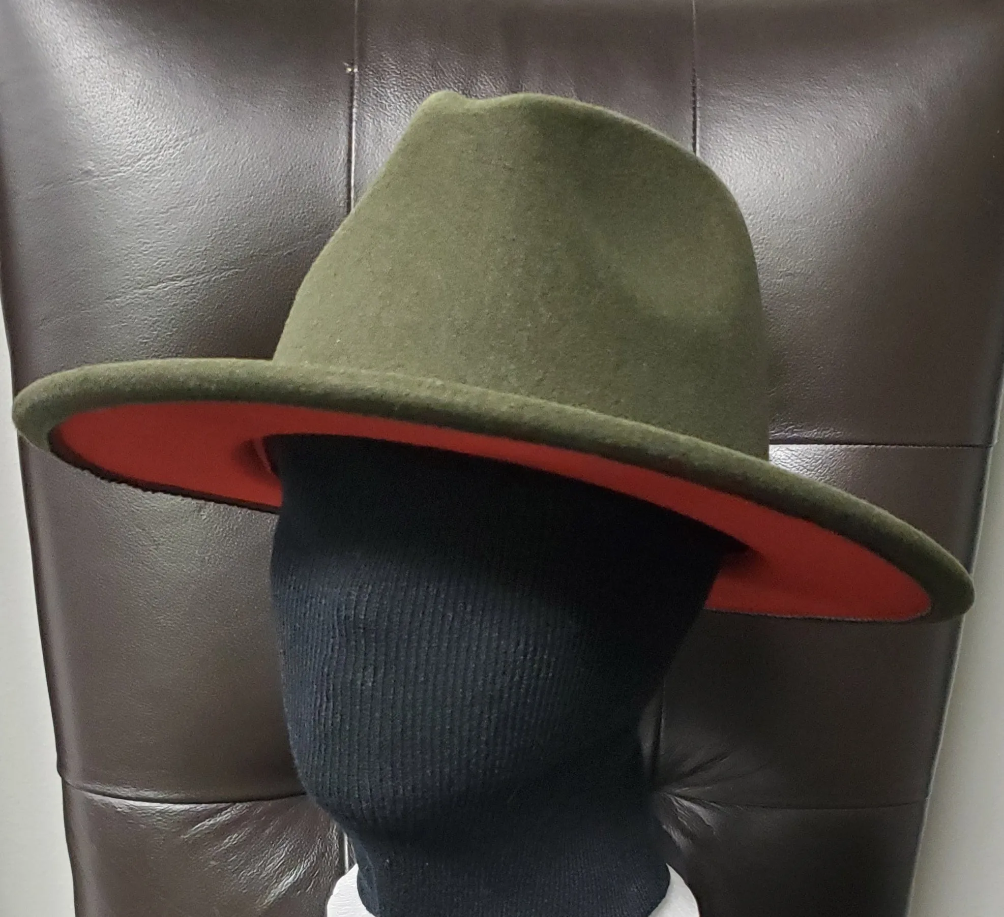 Fedora Red Bottom Unisex Fashion Hats