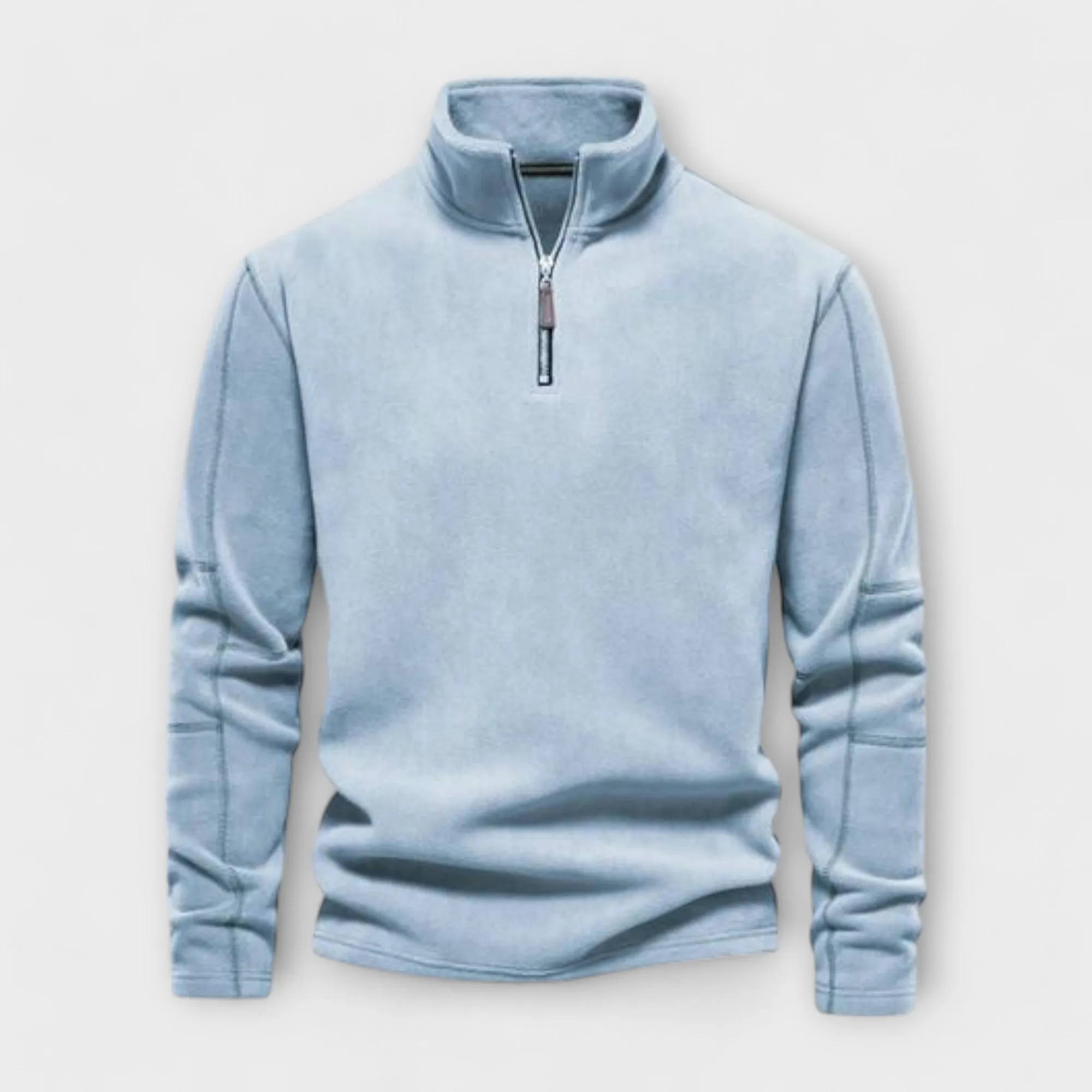 Felix - Warm Fleece Pullover for Man with 1/4 Quarter Zip