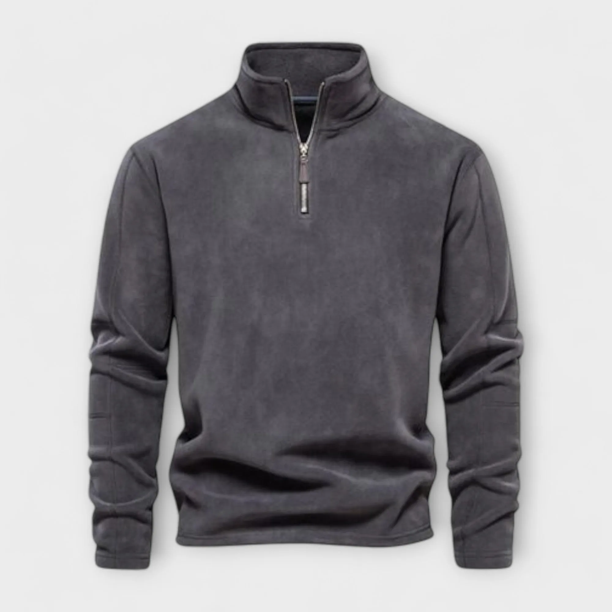 Felix - Warm Fleece Pullover for Man with 1/4 Quarter Zip