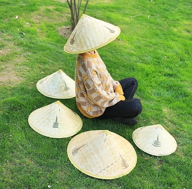 Fisherman Japanese Straw Cone Hat