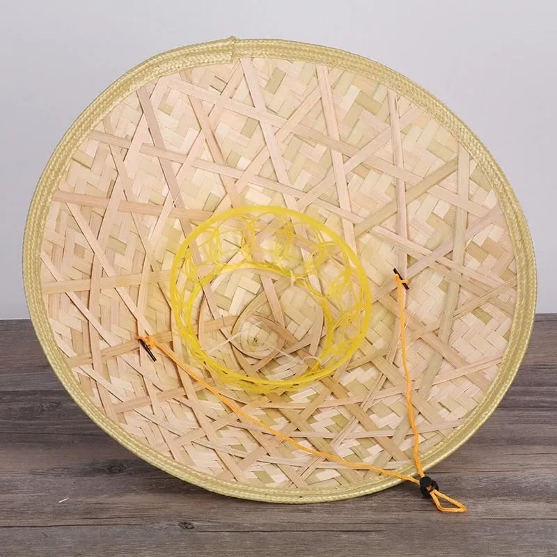 Fisherman Japanese Straw Cone Hat