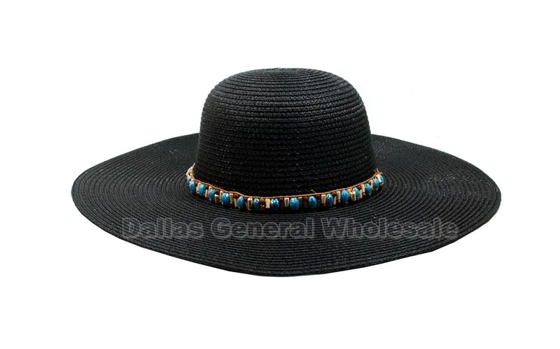 Floppy Straw Beach Hats Wholesale