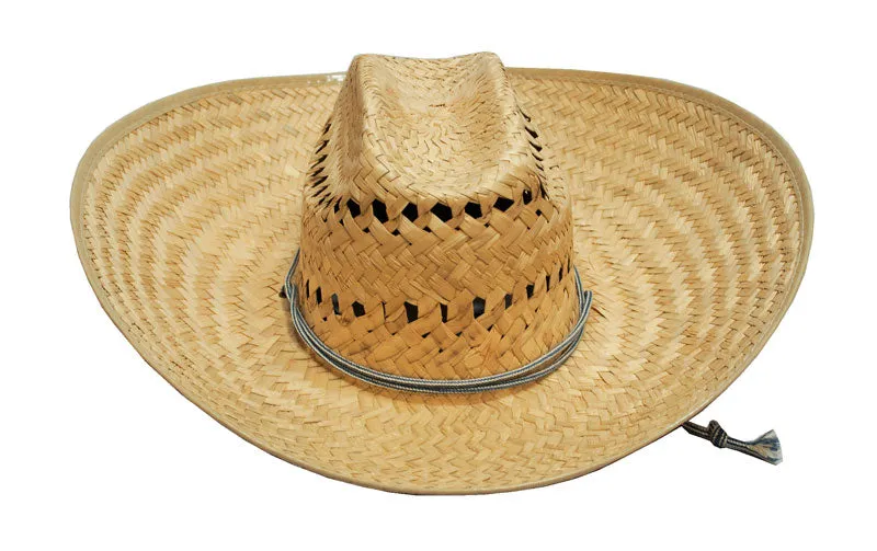 Foldable Vented Straw Sombrero Hats