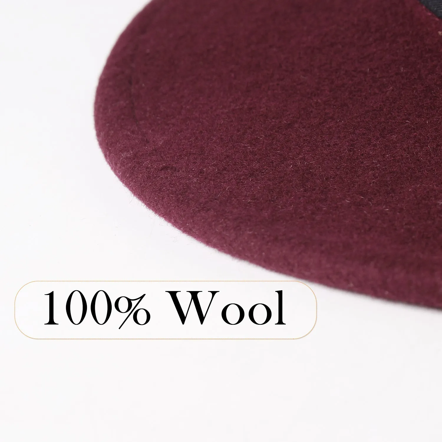 FURTALK Fedora Hats for Men Women 100% Australian Wool Felt Wide Brim Hat Thin Leather Belt Crushable Packable