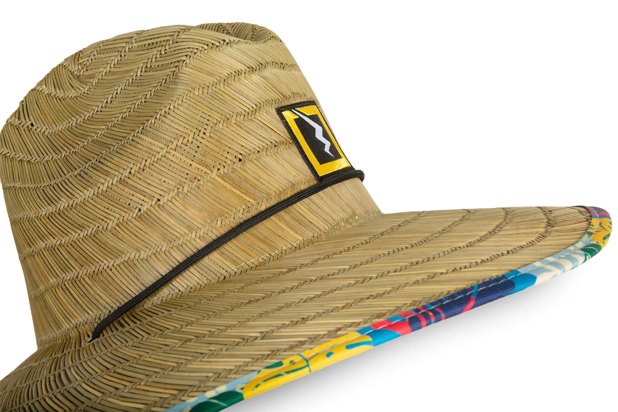 Fuse Beach Bum Straw Hat | Tropical Leaf