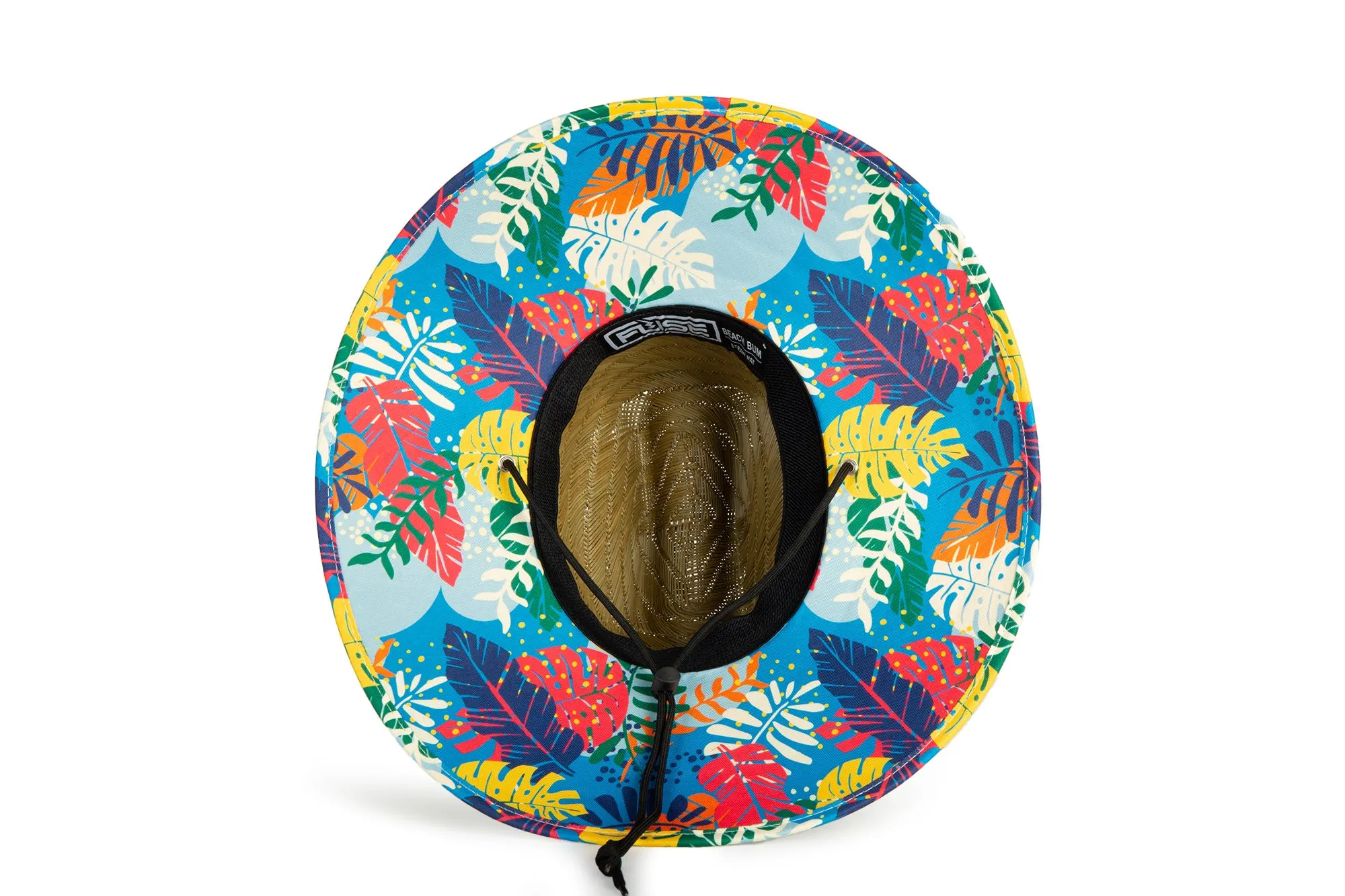 Fuse Beach Bum Straw Hat | Tropical Leaf