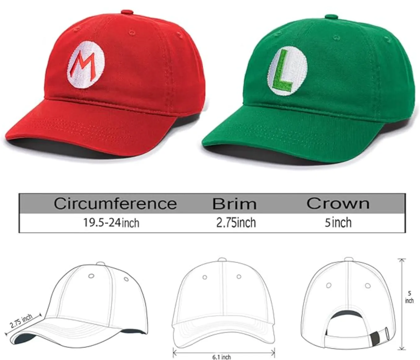 Gaming Bros Baseball Hat in Green