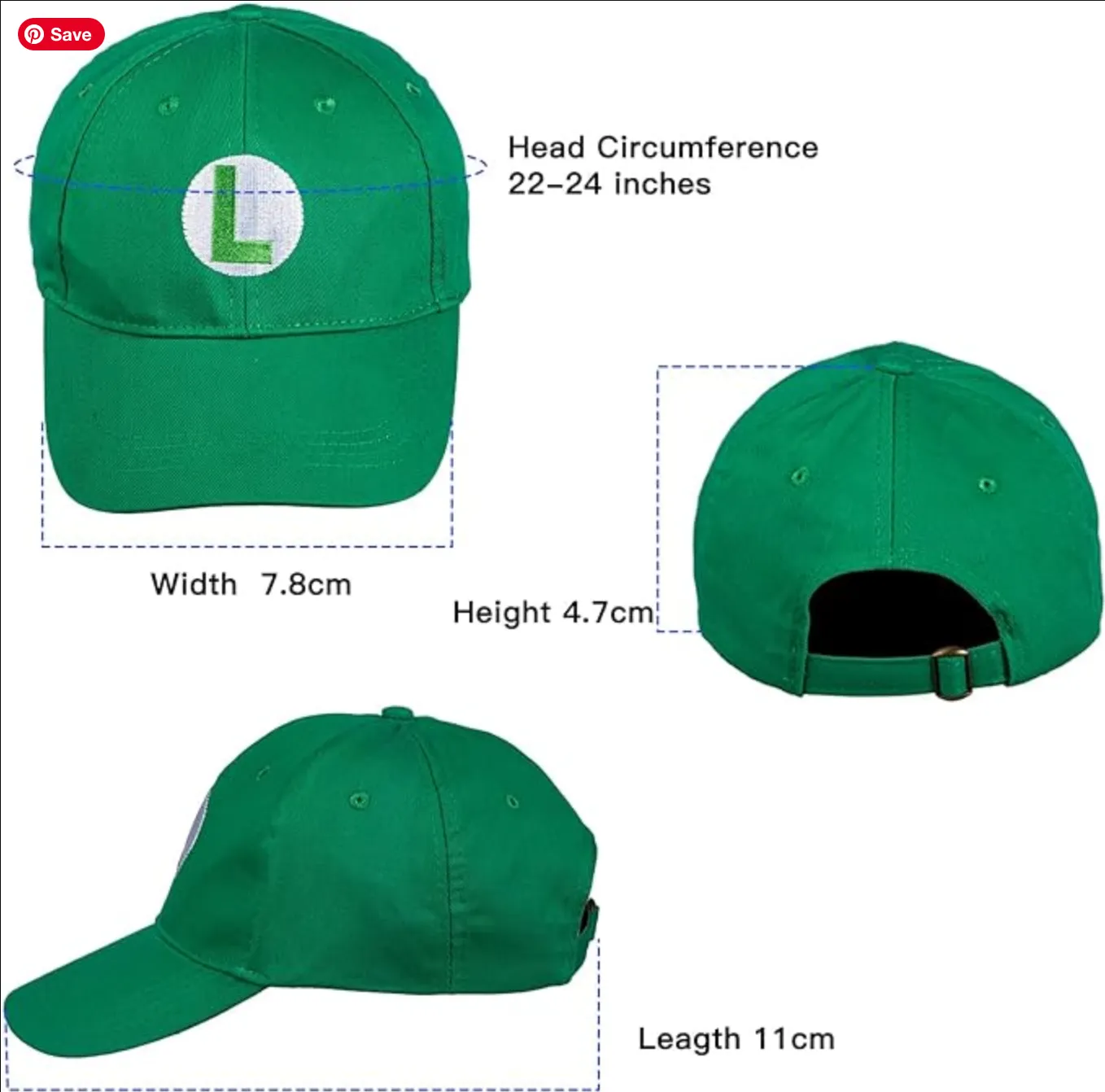 Gaming Bros Baseball Hat in Green